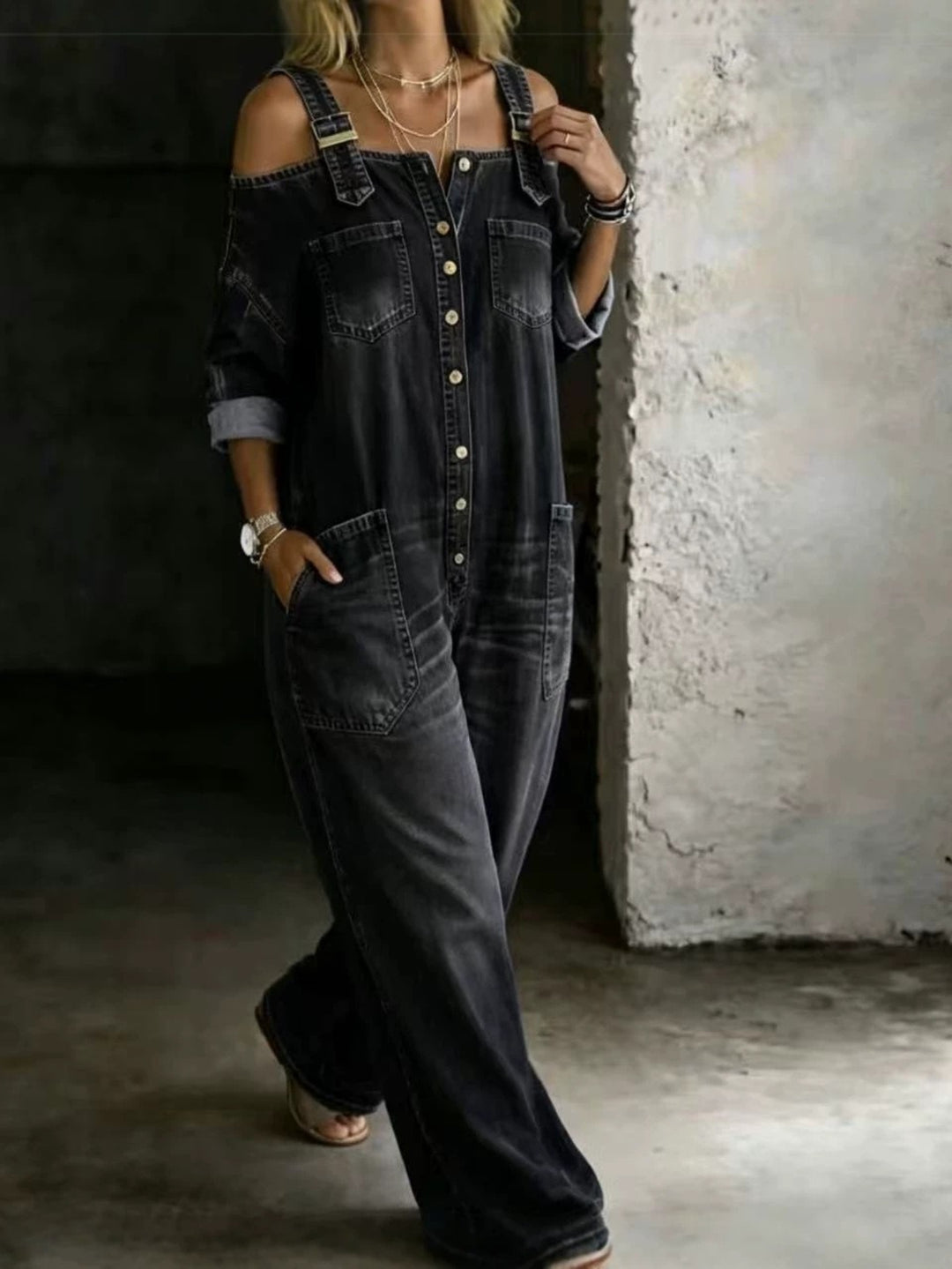Maren | Relaxed Wide-Leg Jumpsuit