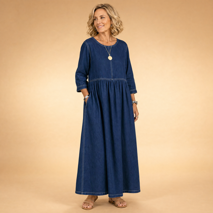 Lisette | Relaxed Pocket Maxi Dress