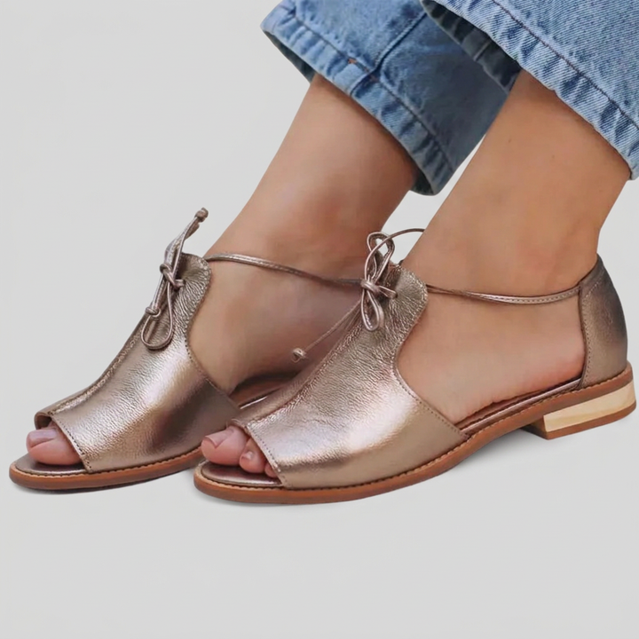 Verena | Lace-Up Comfort Sandals