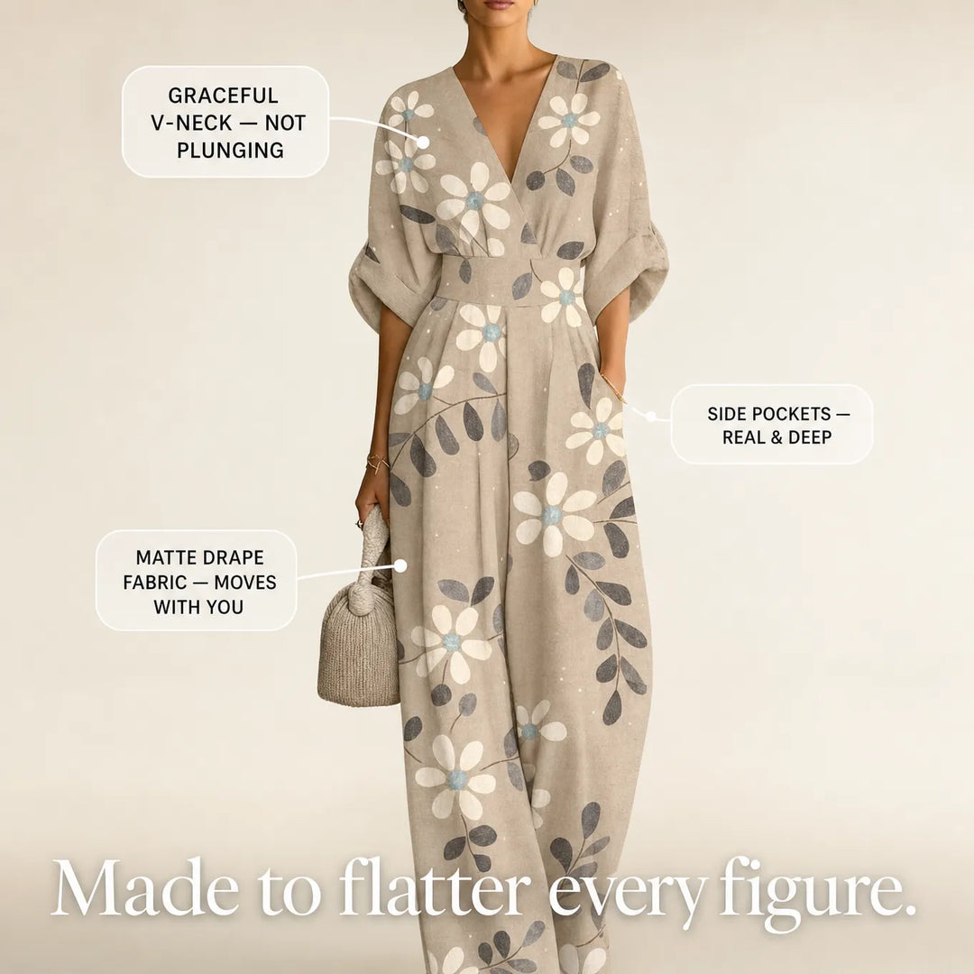 Camilla | Floral Wide-Leg Jumpsuit