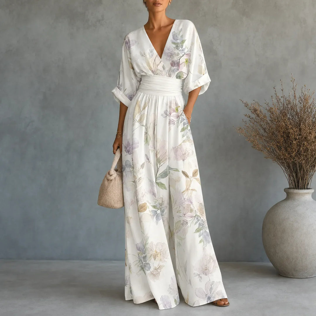 Camilla | Floral Wide-Leg Jumpsuit