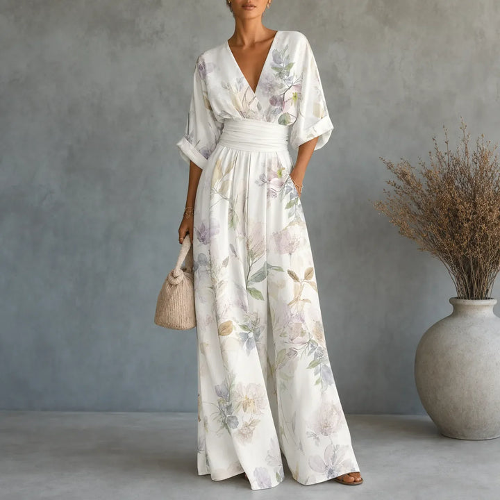 Camilla | Floral Wide-Leg Jumpsuit