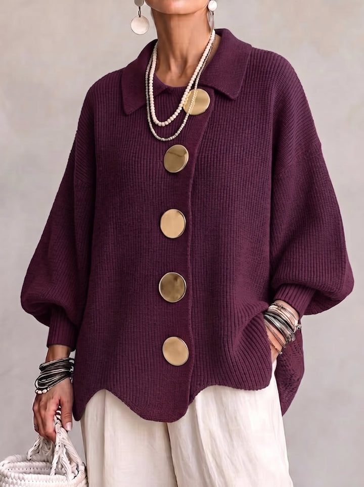 Elodie | Button Knit Cardigan