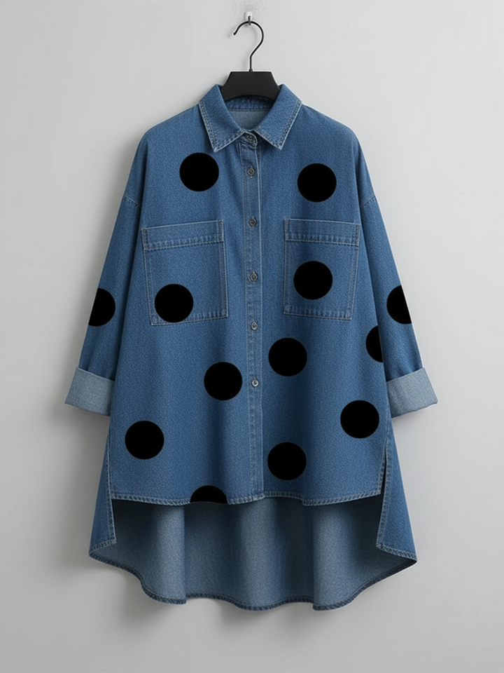 Hadley | Polka Dot Shirt Blouse