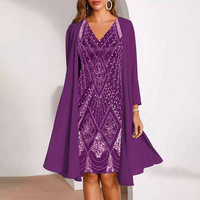 Valerie | Embellished Dress Set