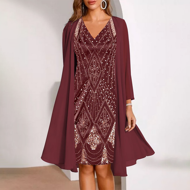 Valerie | Embellished Dress Set