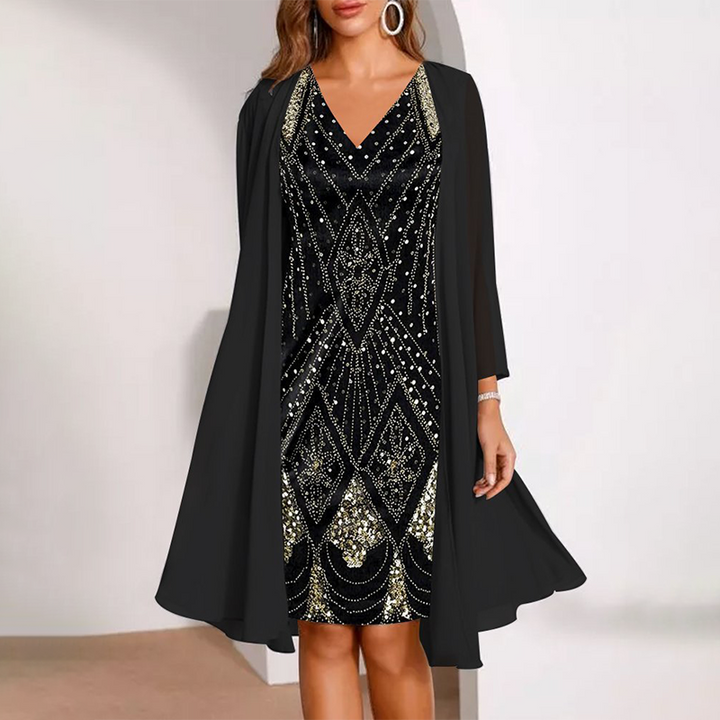 Valerie | Embellished Dress Set
