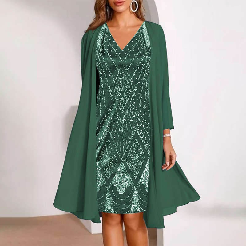Valerie | Embellished Dress Set