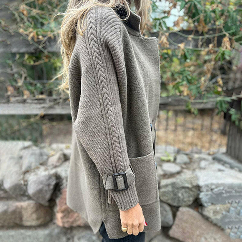Aurelia | Knit Sleeve Coat