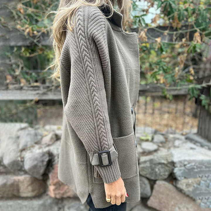 Aurelia | Knit Sleeve Coat