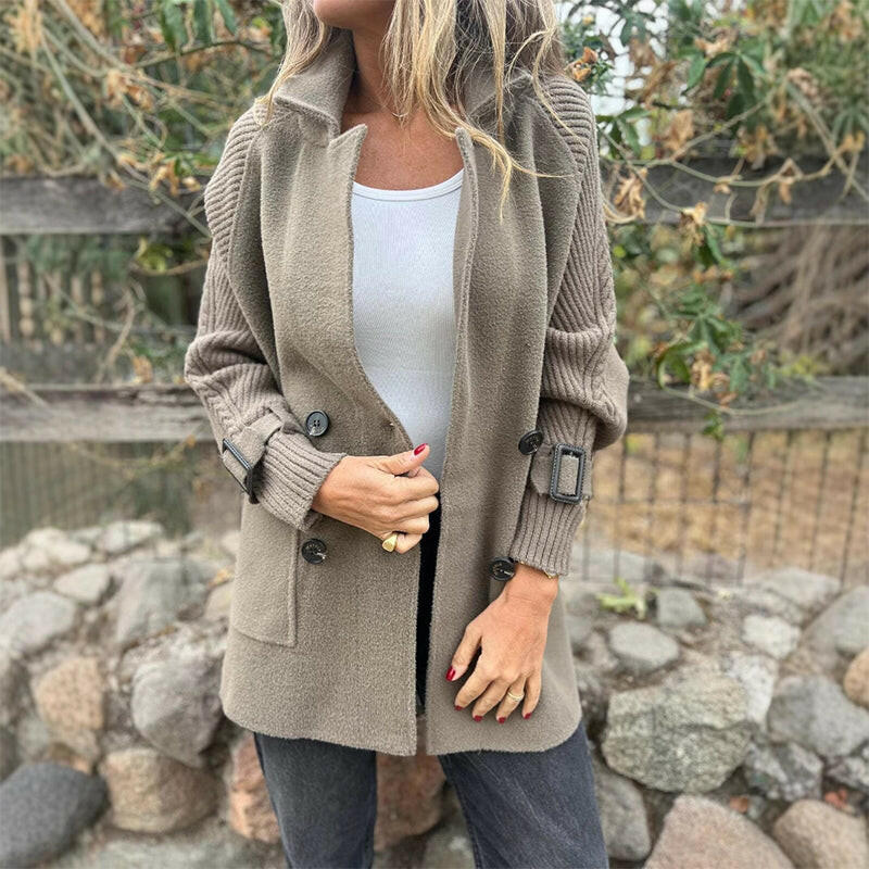 Aurelia | Knit Sleeve Coat