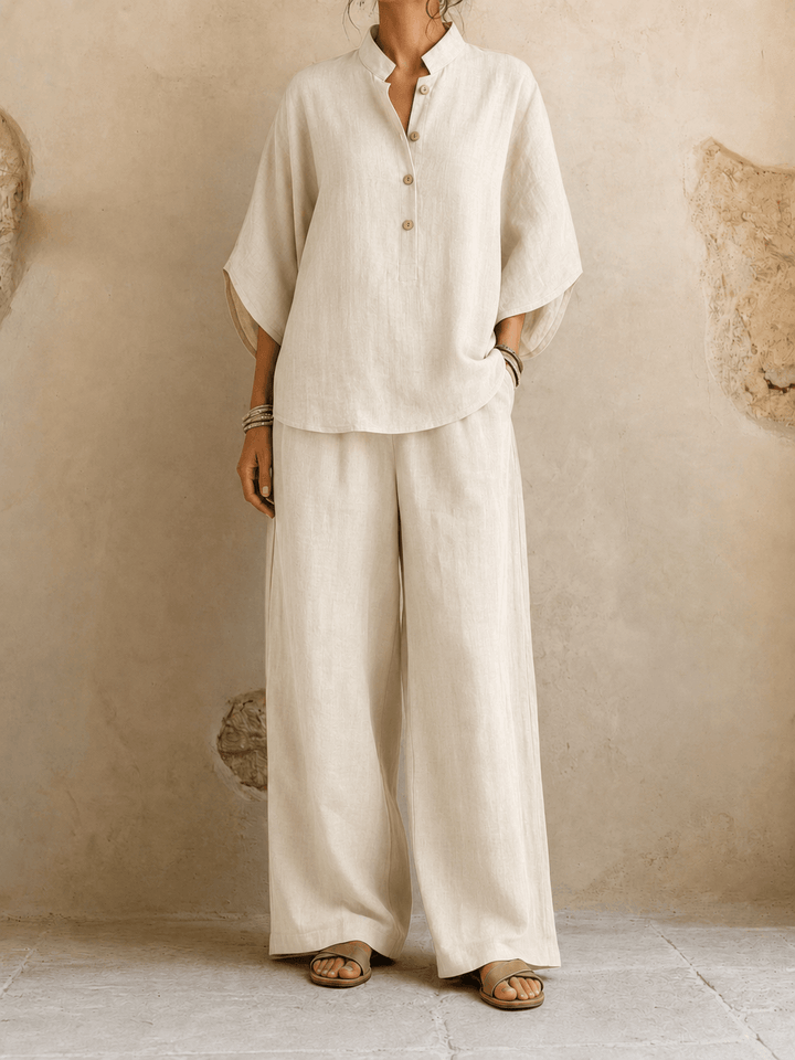 Cecilia | Relaxed Two-Piece Pant Set