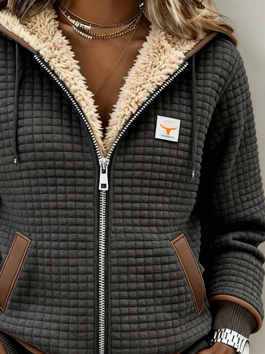 Riley | Sherpa Hooded Jacket